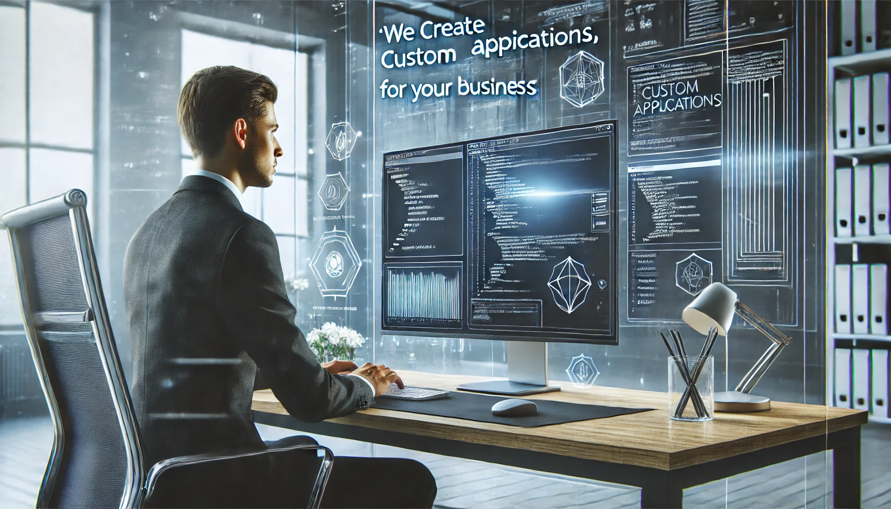 We create custom applications, for your business